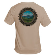 Retro Compass Shenandoah National Park Basic Performance T-Shirt