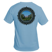 Retro Compass Yosemite National Park Basic Performance T-Shirt