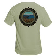 Retro Compass Lake Mead National Recreation Area Basic Performance T-Shirt