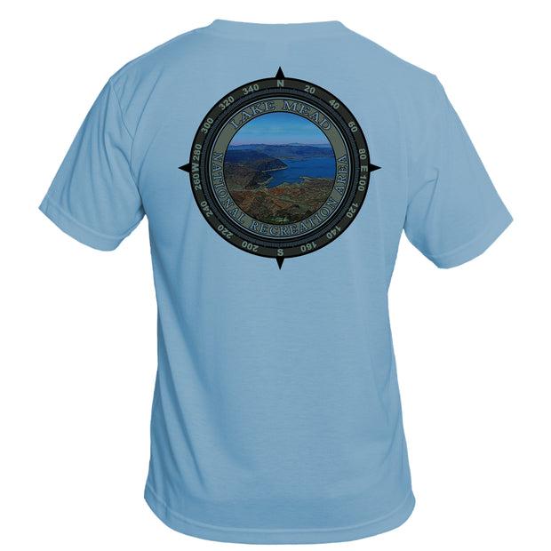 Retro Compass Lake Mead National Recreation Area Basic Performance T-Shirt