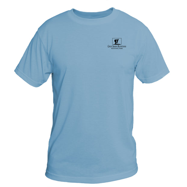 Retro Interpretive Great Smoky Mountains Basic Performance T-Shirt