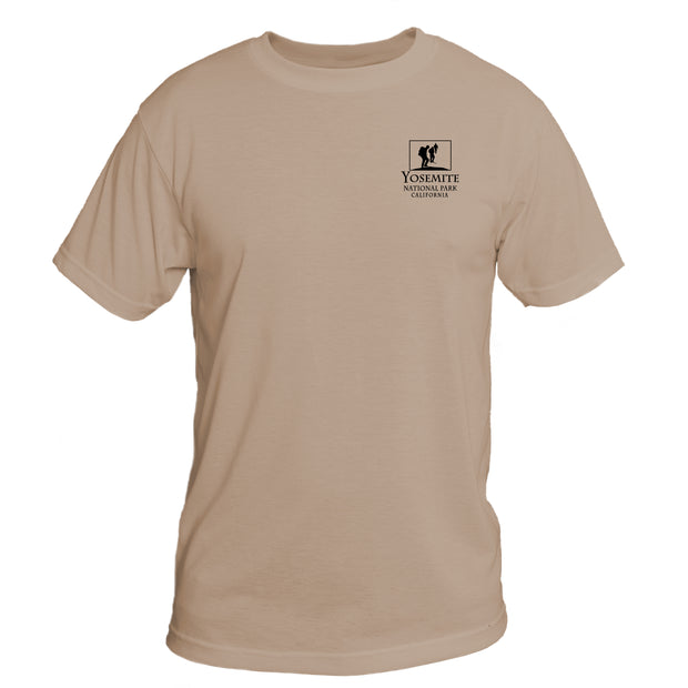 Retro Interpretive Yosemite National Park Basic Performance T-Shirt