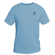 Retro Interpretive Glacier National Park Basic Performance T-Shirt