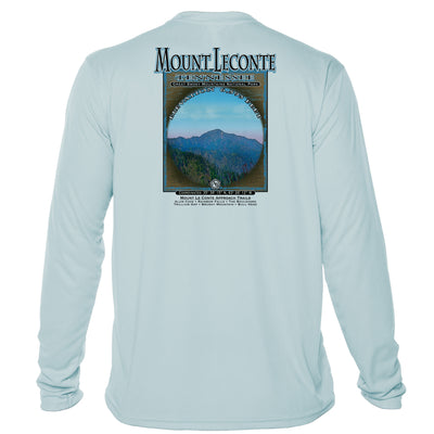 Retro Interpretive Mount Leconte Microfiber Long Sleeve T-Shirt