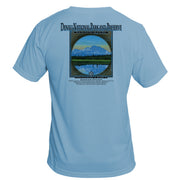 Retro Interpretive Denali National Park and Reserve Basic Performance T-Shirt