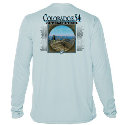 Retro Interpretive Colorado's 54 Microfiber Long Sleeve T-Shirt