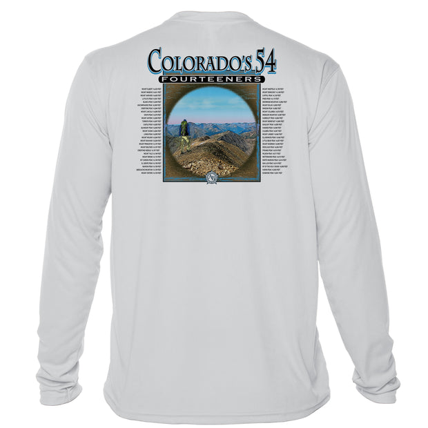 Retro Interpretive Colorado's 54 Microfiber Long Sleeve T-Shirt