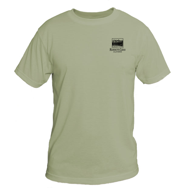 Retro Interpretive Mammoth Lakes Basic Performance T-Shirt