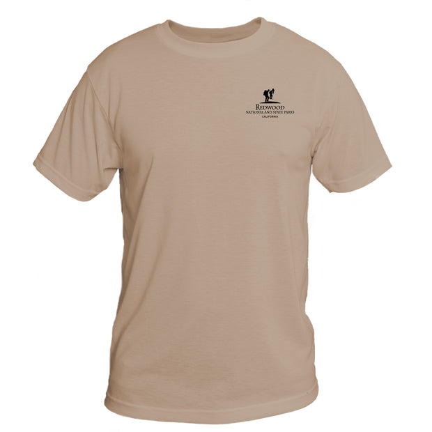 Retro Interpretive Redwood National and State Parks Basic Performance T-Shirt