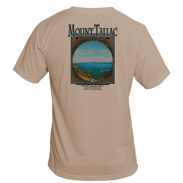 Retro Interpretive Mount Tallac Basic Performance T-Shirt