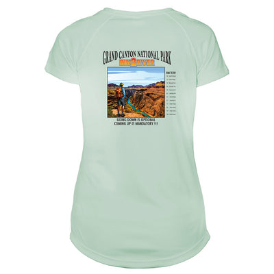Rim 2 River Classic Mountain Microfiber Women's T-Shirt