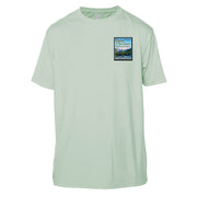 Rocky Mountain National Park Vintage Destinations Short Sleeve Microfiber Men's T-Shirt